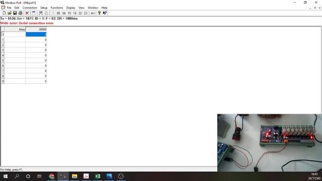 ตอนที่ 1 ModbusPoll + RS485/ModbusRTU  Relay (Huaqingjun)