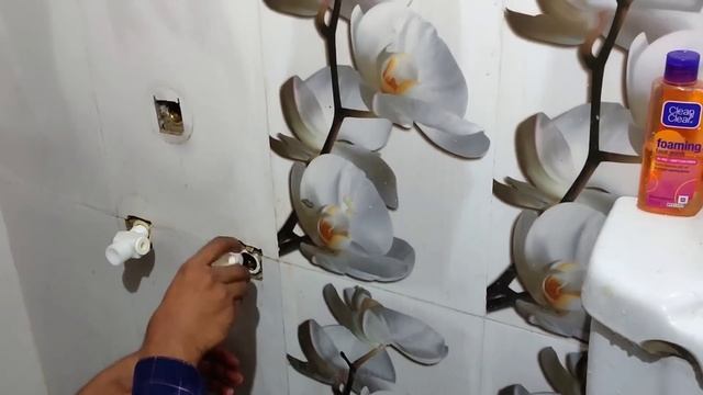 Bath mixer installation | 3 in 1 Wall mixer install | Plumbing for Wall mixer | #pearl смотреть онлайн