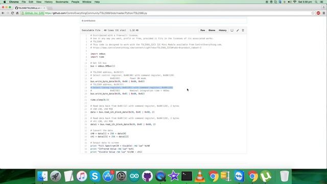 Raspberry Pi TSL2569 16-Bit Light-to-Digital Converter Python Tutorial смотреть онлайн