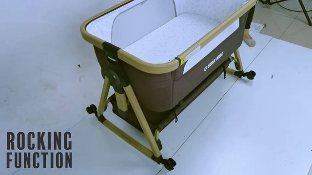 Prossimo Premium Co-Sleeper Bedside Bassinet by Star Kidz Australia смотреть онлайн