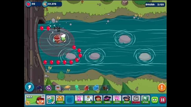 Bloons Adventure Time TD - JUGGERNAUT MAX UNLOCKED! смотреть онлайн