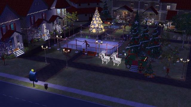 Симы катаются на катке и смешно падают! Sims ride on the ice rink and fall funny! смотреть онлайн