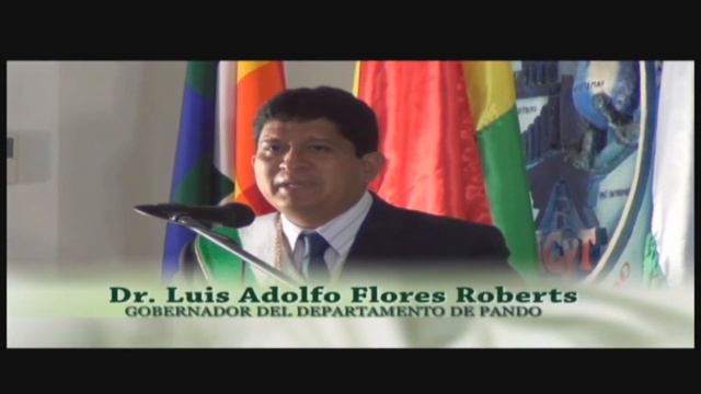 LUIS ADOLFO FLORES POSECION GOBENARDOR BOLIVIA смотреть онлайн