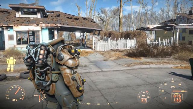 Fallout 4 Automatron - X-01 Power Armor Modded with Tesla T-60 Right, Left Armt & Torso Set PS4 смотреть онлайн