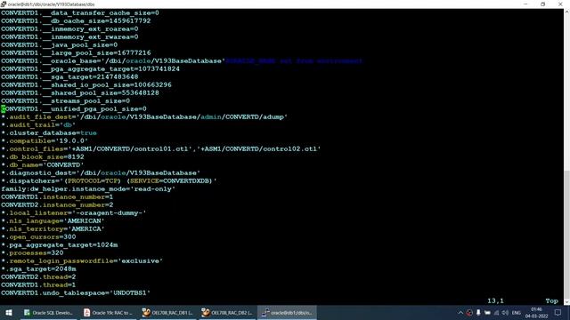 Oracle 19c Convert RAC to Non RAC DBCA + Manually смотреть онлайн
