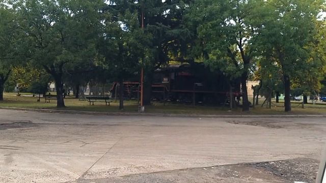 Estación de Luján. Torre de 120 metros. Paseo con Daewoo dama. смотреть онлайн