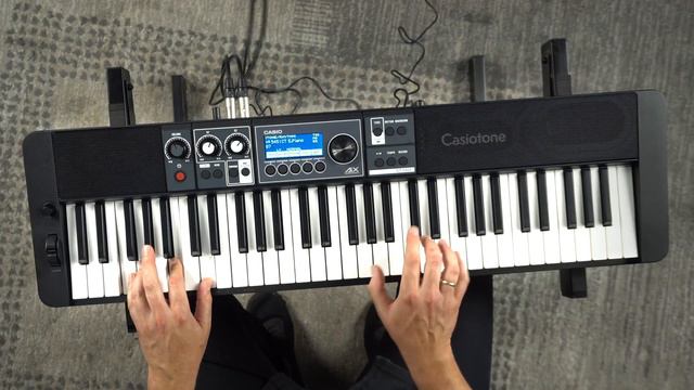 CASIO CT-S500 Casiotone kíséretautomatikás szintetizátor смотреть онлайн