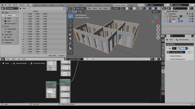 Blender House Generator with Geometry Nodes - Part 03/04 смотреть онлайн