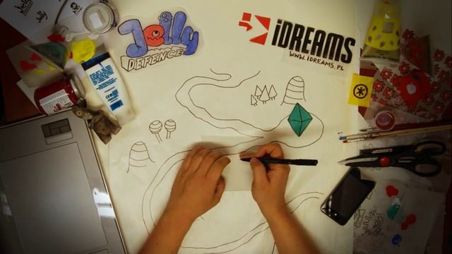 Jelly Defense teaser - new iOS, Mac, Android game by Infinite Dreams смотреть онлайн