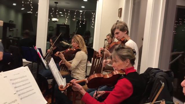 Gliga Fiddlers Playing Hector The Hero - December 2017