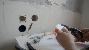 Электрика часть 3  Установка розеток фартука кухни