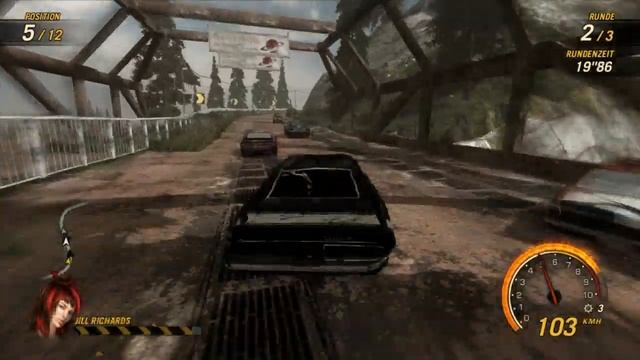 Flatout Ultimate Carnage Gameplay E5200 + 9800 GT + 2 GB RAM HD смотреть онлайн