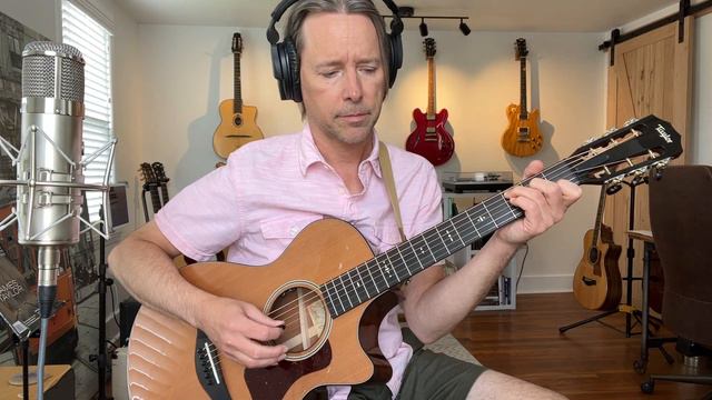 How to play "Sleepwalk" by: Santo and Johnny (acoustic guitar) смотреть онлайн
