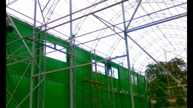 Каркасно тентовый ангар смотреть онлайн