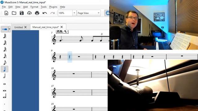 Real Time with Musescore 3 6 manual MIDI input ! music notation software смотреть онлайн
