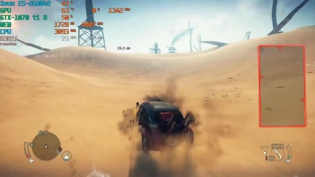 Xeon E5-2680v2 Тест в игре Mad Max Прямая трансляция. смотреть онлайн