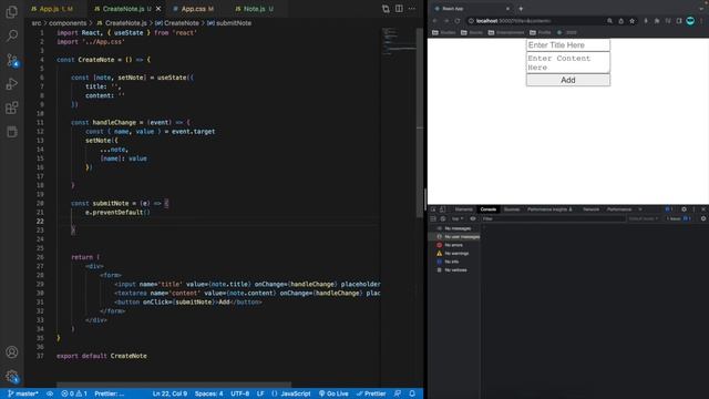 Notes app in react | React projects for interview | React mini project смотреть онлайн