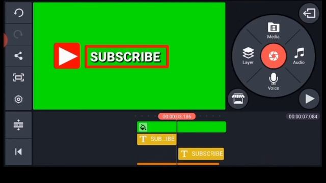 How to create Animated green screen SUBSCRIBE button in KINEMASTER смотреть онлайн