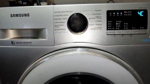СМА SAMSUNG ошибка 4Е.не крутит барабан не видит воду