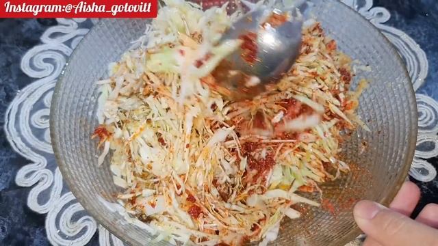 ГОТОВЛЮ КАЖДЫЙ ДЕНЬ. Мой дежурный салат ИЗ КАПУСТЫ! ОЧЕНЬ ВКУСНЫЙ И простой САЛАТ. смотреть онлайн