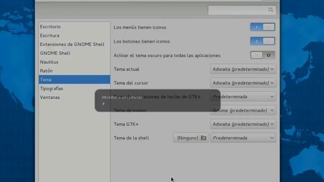 Instalar temas Gnome shell Fedora-Ubuntu - Install themes gnome shell смотреть онлайн