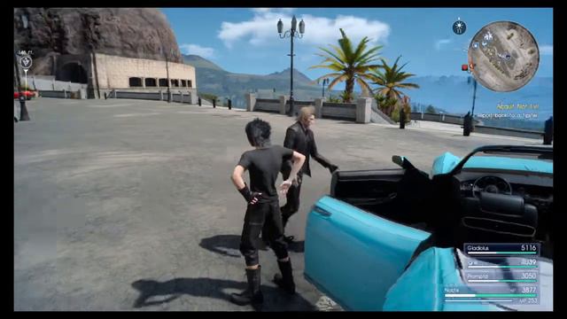 FINAL FANTASY XV Gladiolus Burns 2 Scrawny Noctis смотреть онлайн