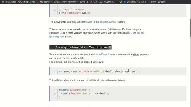 Making sense of the Web Extensions API and CustomEvents смотреть онлайн