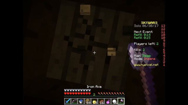 ВСТРЕТИЛ ЮТУБЕРА!!! SKY-WARS MINECRAFT смотреть онлайн