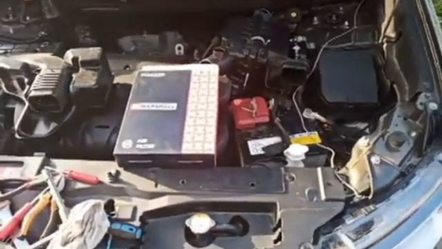 MITSUBISHI OUTLANDER. Сами меняем воздушный фильтр. смотреть онлайн