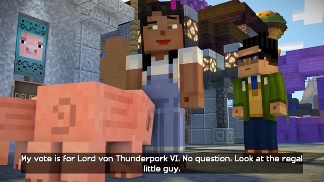 Jesse Ate a Pork Chop - Minecraft: Story Mode Season 2 Episode 5: Above and Beyond смотреть онлайн