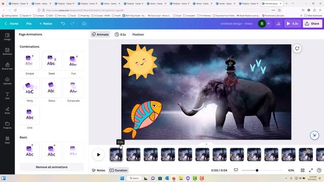 Animate Blinking Eyes With Canva смотреть онлайн