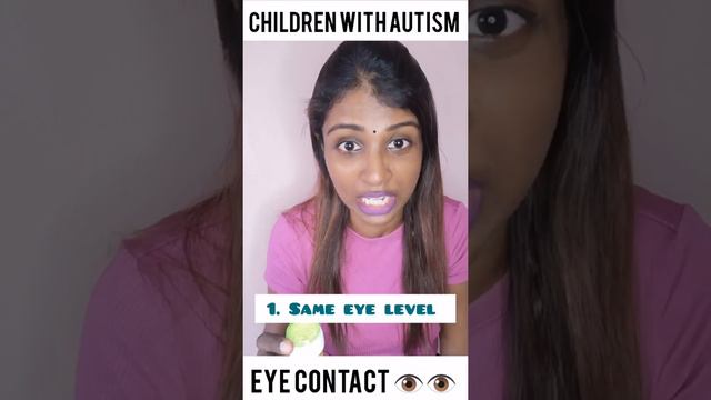 How to Teach Eye Contact for Children with Autism: Malaysia смотреть онлайн