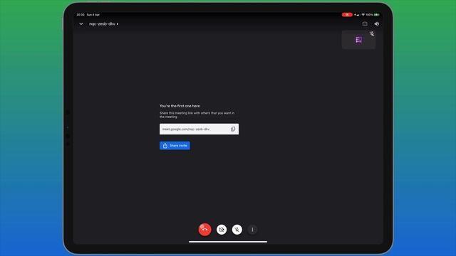 Google Meet for iPad Tutorial смотреть онлайн