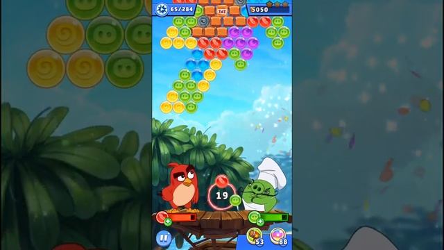 Angry Birds Pop Blast Gameplay Pt 83: Levels 401-405 - The Cake Is Not A Lie смотреть онлайн