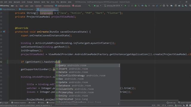 MVVM Architecture in JAVA | ROOM | Update & Delete using custom Interface in Data Binding ( Part 6 смотреть онлайн