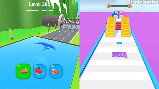 Shape-shifting | Canvas Run - All Level Gameplay Android,iOS - NEW APK UPDATE смотреть онлайн