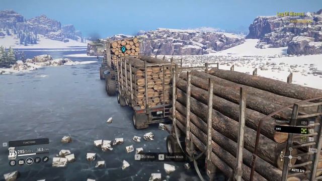 Snow Runner Log Of Discord Kenworth 963 Lake Koyd Kola Peninsula, Russian Federation (Season 1) смотреть онлайн