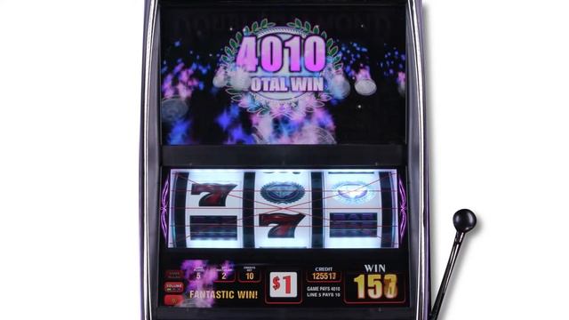 Double Diamond® Silver Anniversary Spinning Reel Slots by IGT – Game Play Video смотреть онлайн