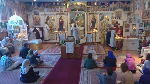 Liturgy - Sunday of the Fathers of the First Ecumenical Council 6/5/2022 смотреть онлайн
