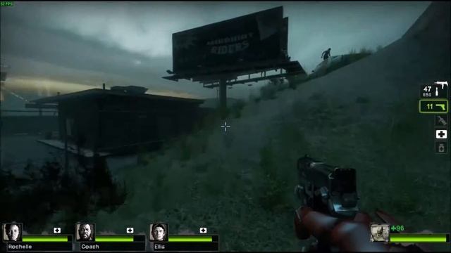 LFD2 FPS TEST (GT720, FX-4300, 4GB RAM) смотреть онлайн