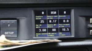 Показания Multitronics ВАЗ 2115