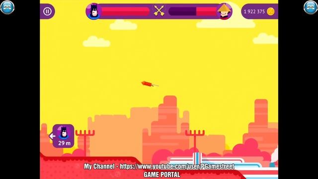 Bowmasters - Mancat VIP (BATMAN) LEGENDARY TOURNAMENT - Gameplay Walkthrough смотреть онлайн