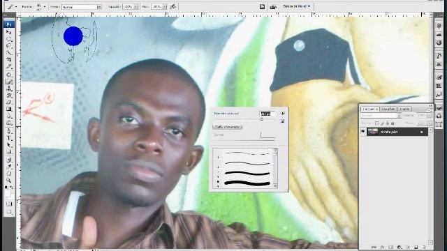 comment nettoyer une photo avec PHOTOSHOP CS3 EXTENDED fr смотреть онлайн