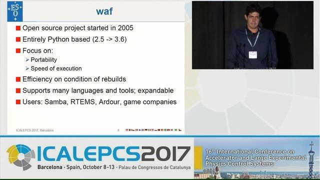 THBPL05: The ELT Linux Development Environment - F. Pellegrin (ESO) смотреть онлайн