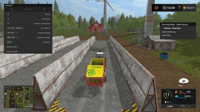 Farming Simulator grass-to-clamp silo enigma смотреть онлайн