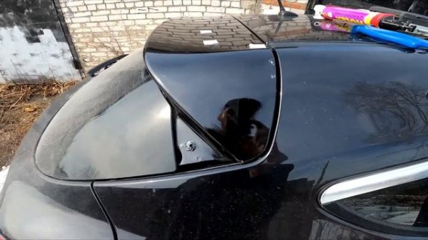 Поставил спойлер от Egoist-Tuning на Opel Astra GTC