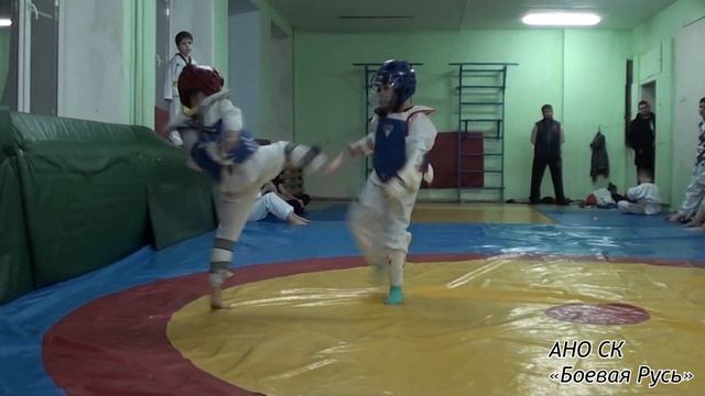 АНО СК "Боевая Русь". Спарринги младших #БоеваяРусь #тхэквондо смотреть онлайн