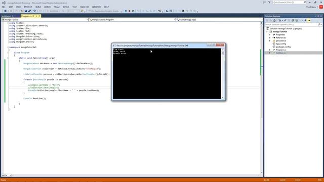 MongoDB AddandUpdate смотреть онлайн