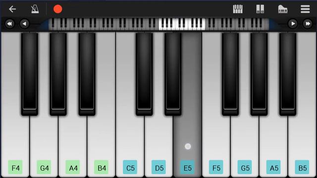 Mobile Piano Tutorial: How to play Black Rover (Black Clover) by Vickeblanka смотреть онлайн