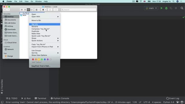 Day 24 - Files, Directories and Paths - 5 Understand Relative and Absolute File Paths смотреть онлайн